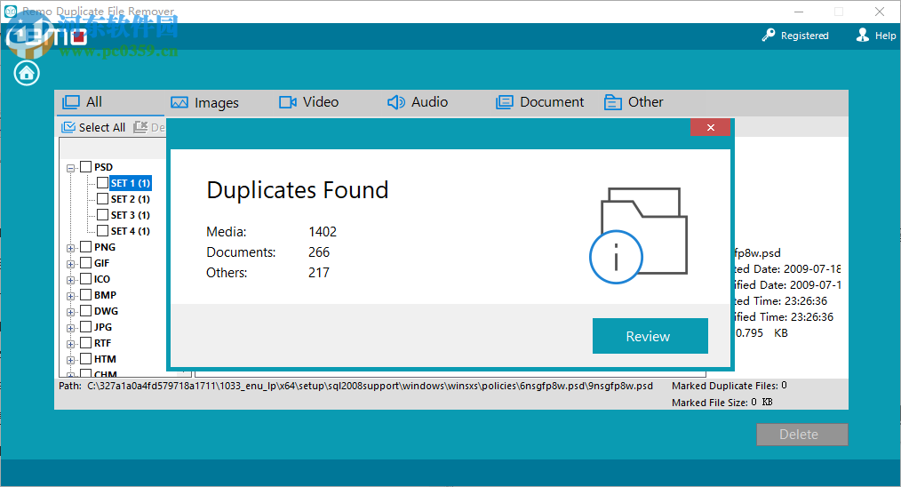 Remo Duplicate File Remover(重复文件删除软件) 1.0.0.3 免费版
