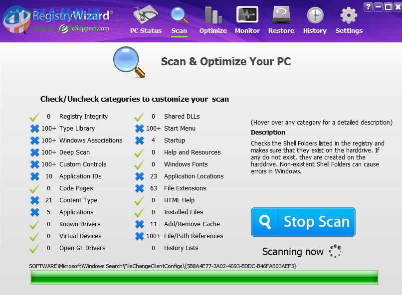 RegistryWizard(注册表错误修复工具) 3.5.19.504 免费版