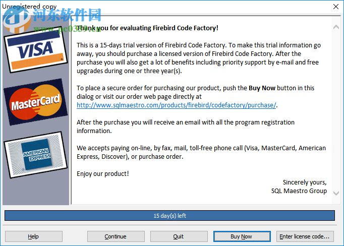 Firebird Code Factory(Firebird数据库管理工具) 17.4.0.3 官方版