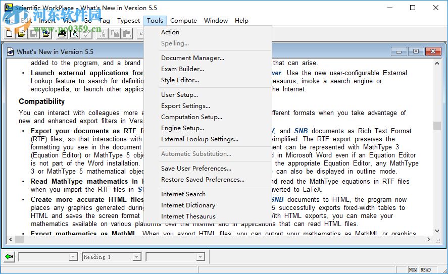 MacKichan Scientific Workplace(论文排版软件) 5.5.2960 免费版