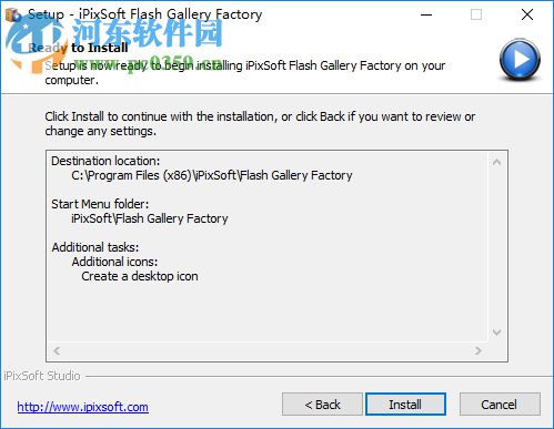 iPixSoft Flash Gallery Factory(Flash幻灯片制作软件) 2.5.0.0 官方版