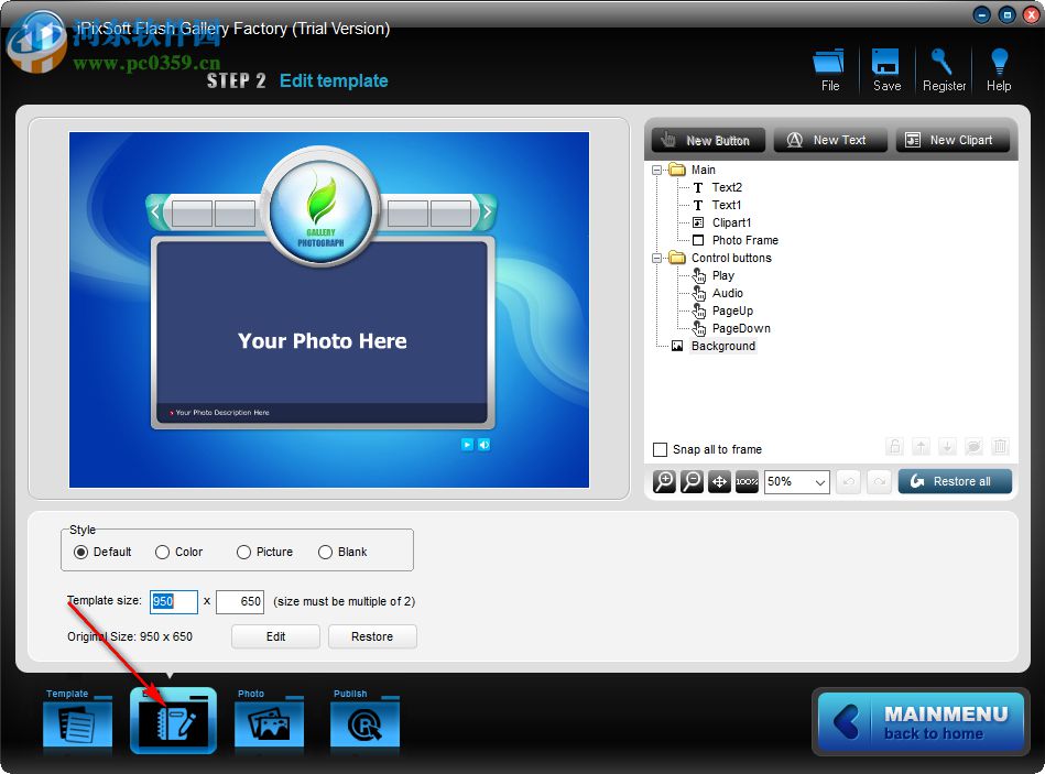 iPixSoft Flash Gallery Factory(Flash幻灯片制作软件) 2.5.0.0 官方版