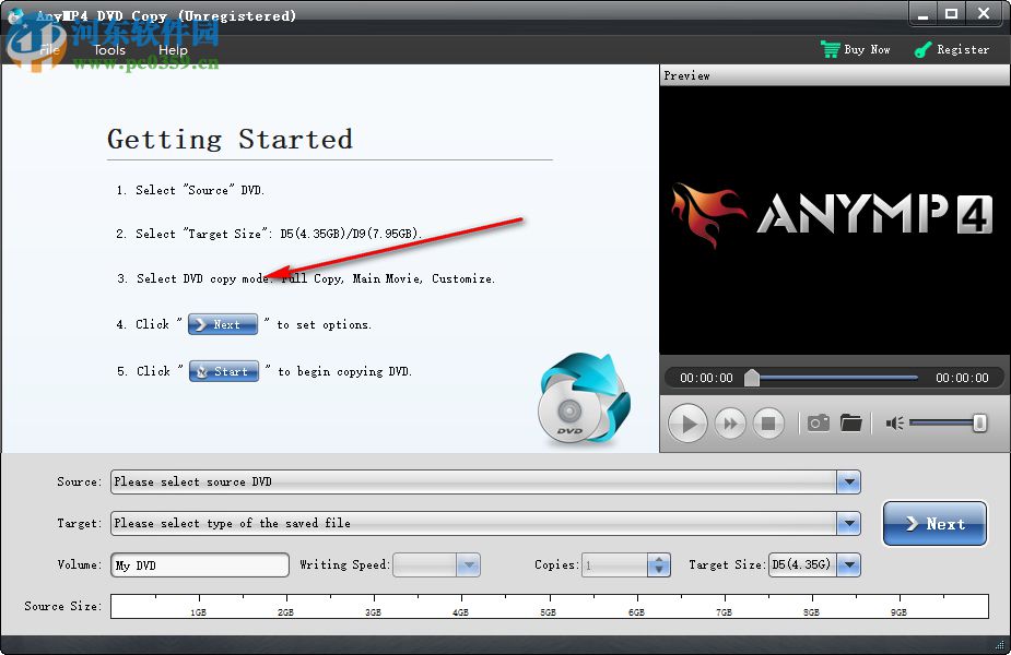 AnyMP4 DVD Copy(DVD拷贝软件) 3.1.30 官方版