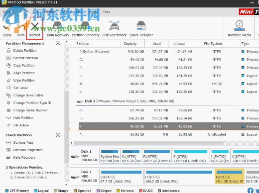 MiniTool Partition Wizard(磁盘分区管理工具)