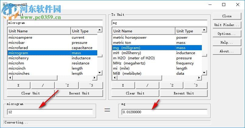 ConvertAll(万能单位转换工具) 1.4.2 免费版