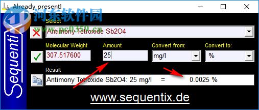 Chemulator(化学浓度单位换算器) 1.1 官方版