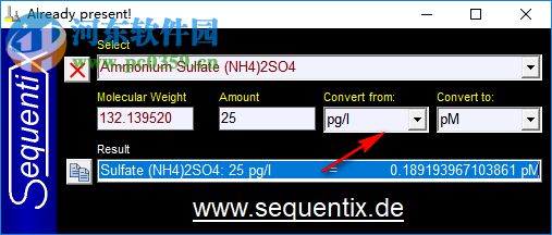 Chemulator(化学浓度单位换算器) 1.1 官方版