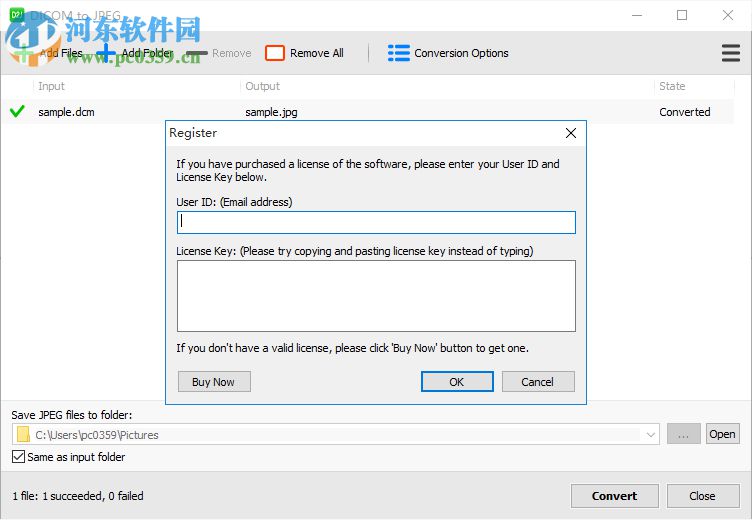 DICOM to JPEG(dicom转jpg软件) 1.10.5 官方版