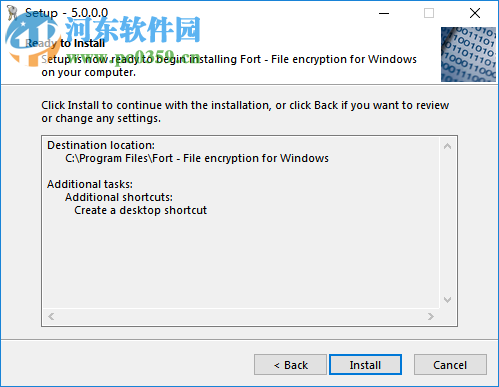 Fort File encryption(文件加密软件) 5.0.0 中文版