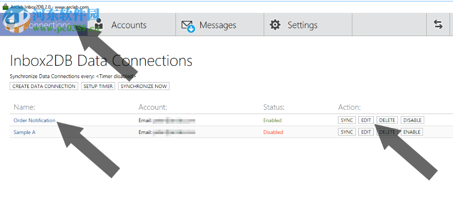 Arclab Inbox2DB(数据库分析工具) 4.5 免费版