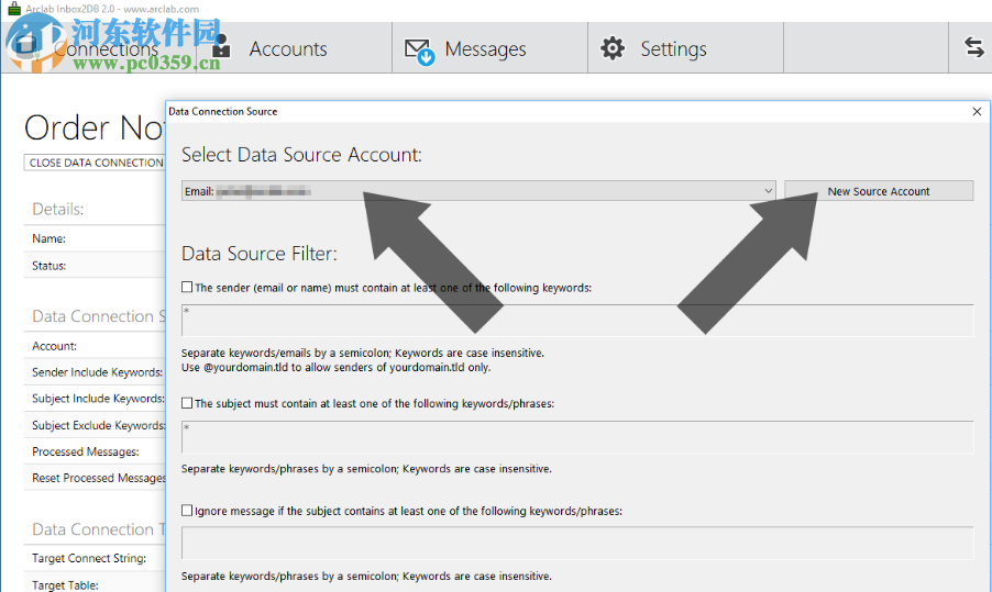 Arclab Inbox2DB(数据库分析工具) 4.5 免费版
