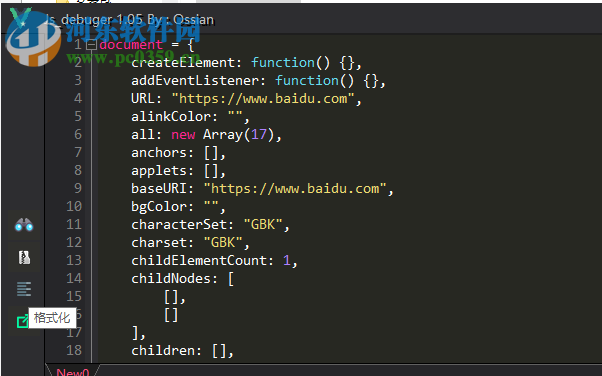 JS_debuger(JS代码编辑器)