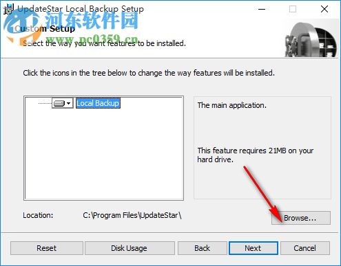 UpdateStar Local Backup(自动备份软件) 4.0 官方版