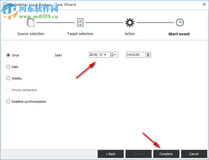 UpdateStar Local Backup(自动备份软件) 4.0 官方版
