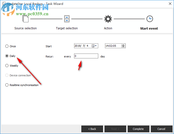 UpdateStar Local Backup(自动备份软件) 4.0 官方版