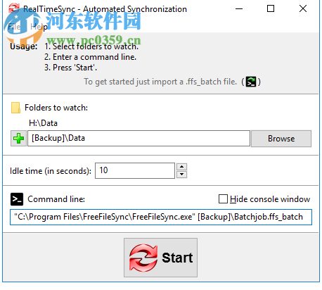 RealTimeSync(自动同步工具) 9.9 色免费版