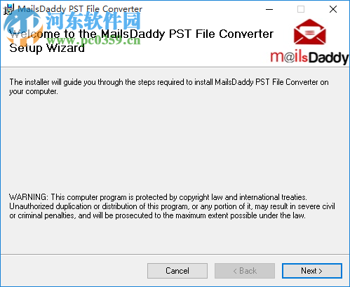 MailsDaddy PST File Converter(PST格式转换器) 1.0 官方版