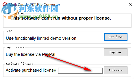 MailsDaddy PST File Converter(PST格式转换器) 1.0 官方版