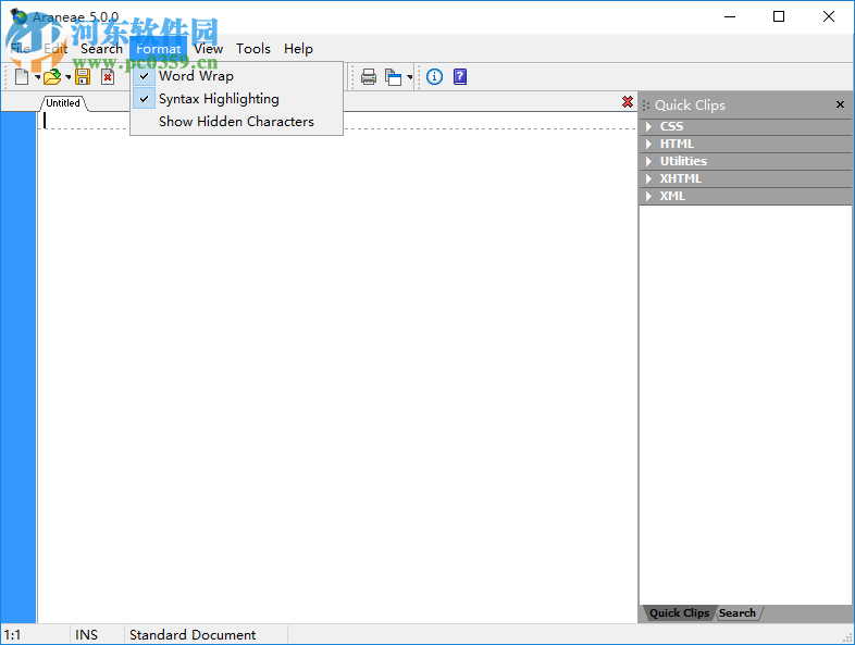 Araneae(代码编辑器) 5.0.0 免费版