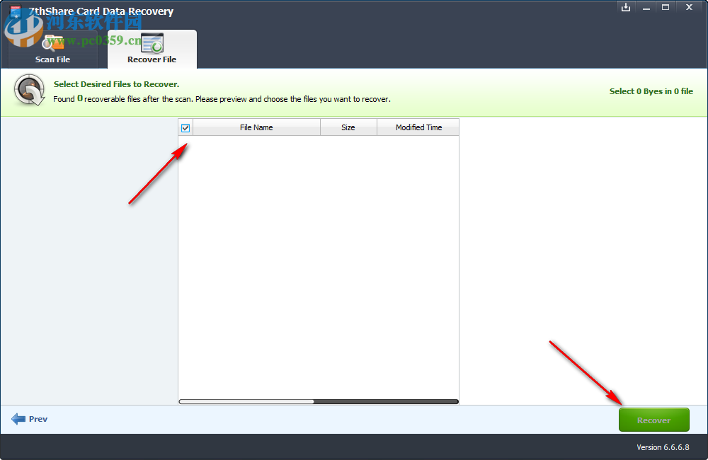 7thShare Card Data Recovery(内存卡数据恢复软件) 6.6.6.8 免费版