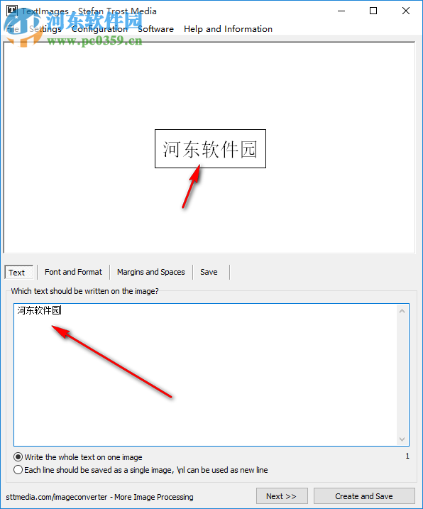 TextImages(文字转图片软件) 1.1 免费版