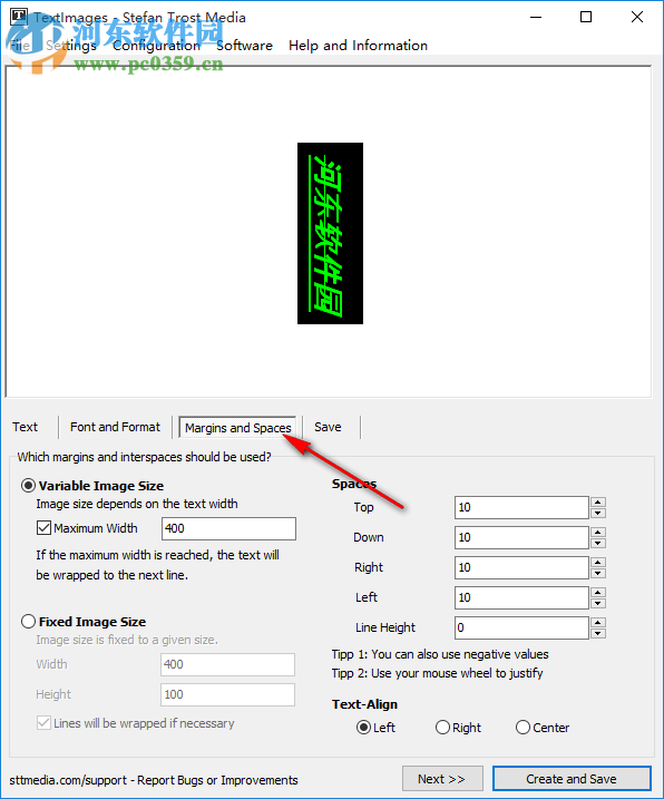 TextImages(文字转图片软件) 1.1 免费版