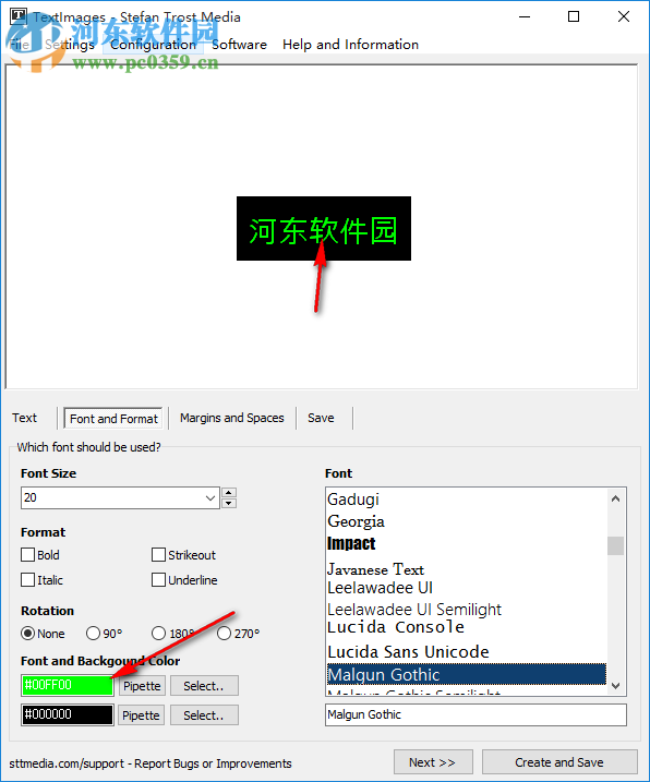 TextImages(文字转图片软件) 1.1 免费版