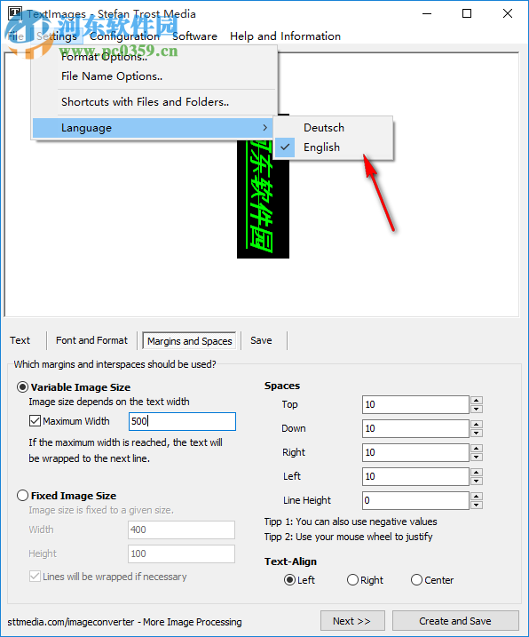 TextImages(文字转图片软件) 1.1 免费版