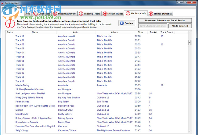 Tune Sweeper(iTunes音乐管理工具) 4.36 官方版