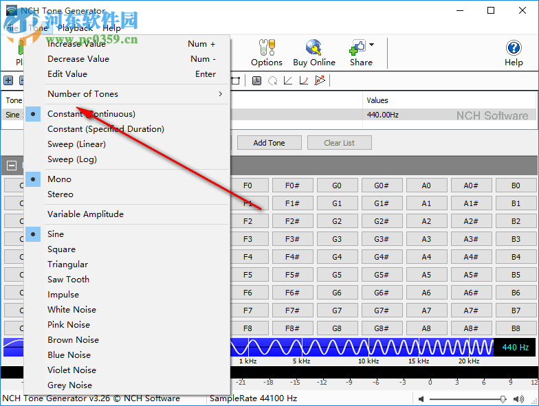 NCH Tone Generator(音调发生器) 3.26 官方版
