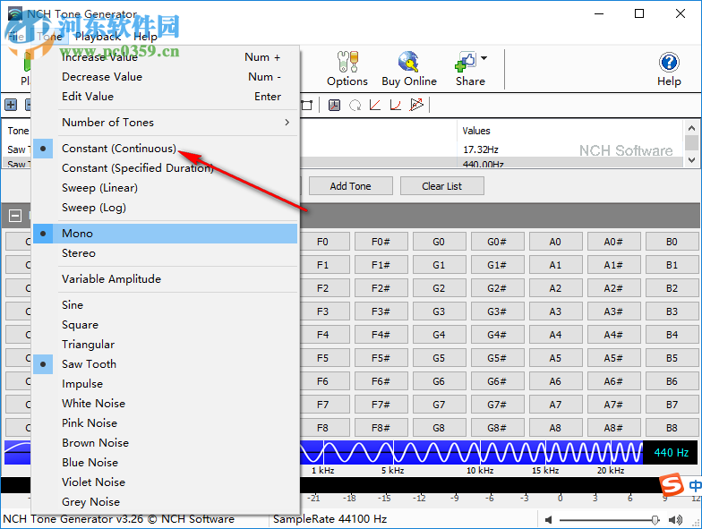NCH Tone Generator(音调发生器) 3.26 官方版