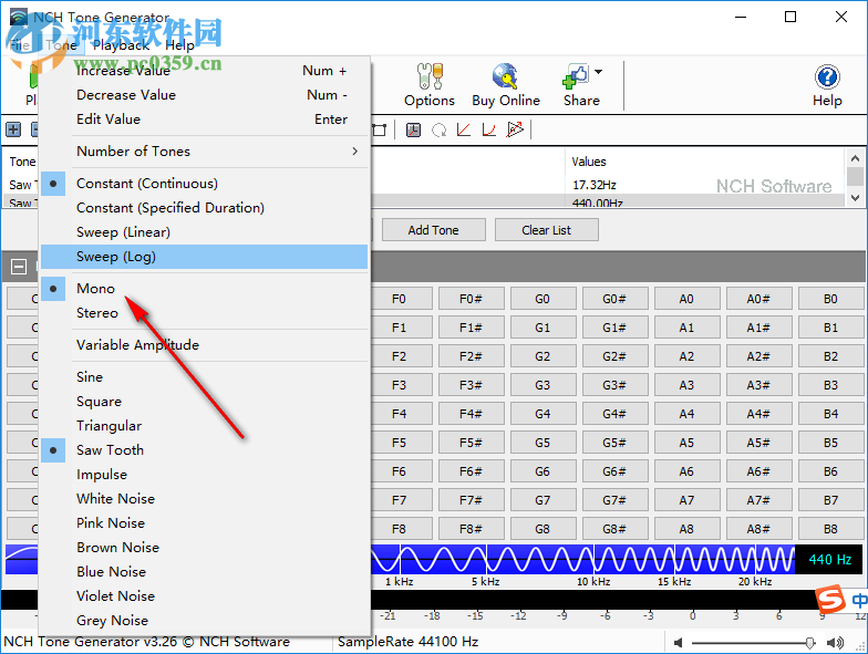 NCH Tone Generator(音调发生器) 3.26 官方版