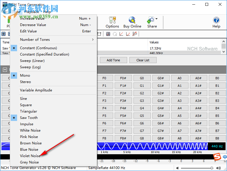 NCH Tone Generator(音调发生器) 3.26 官方版