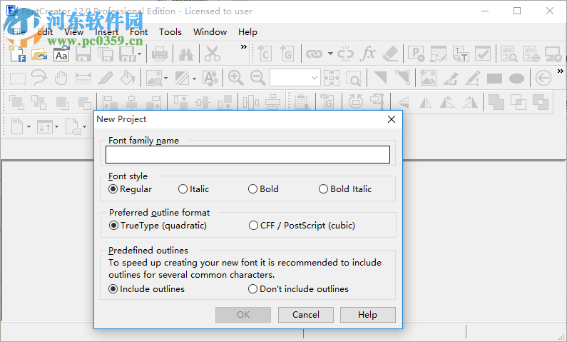 High-Logic FontCreator(字体编辑器) 12.0.0.2546 破解版