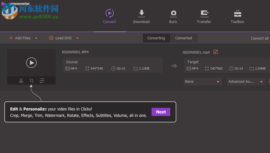 Wondershare Uni Converter(音视频转换工具)