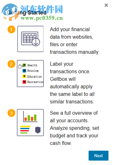 Geltbox Money(个人财务管理工具) 3.1.2.2 官方版