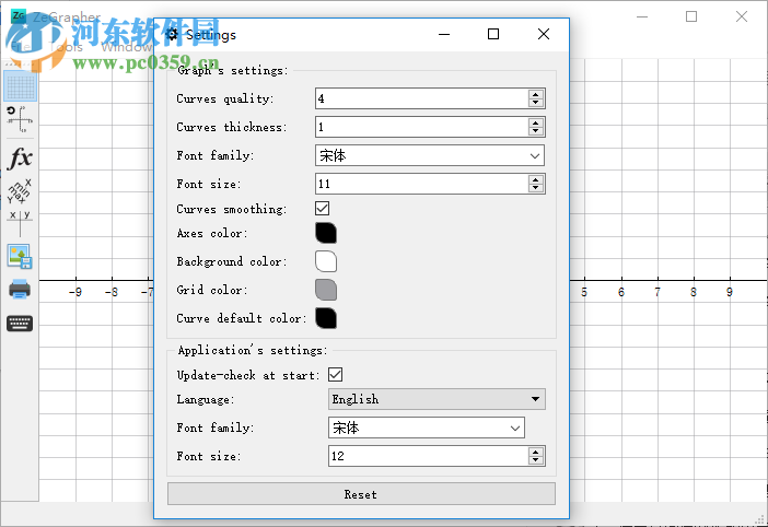 ZeGrapher(数学函数绘图软件) 3.0.2 绿色版