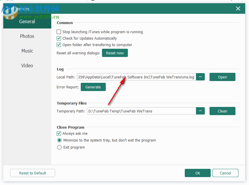 ios设备文件同步工具(TuneFab WeTrans) 2.0.8 免费版