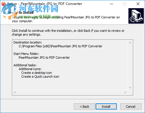 PearlMountain JPG to PDF Converter(JPG转PDF工具) 1.1.4 官方版