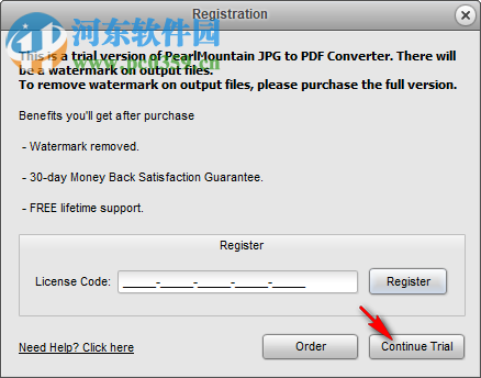PearlMountain JPG to PDF Converter(JPG转PDF工具) 1.1.4 官方版