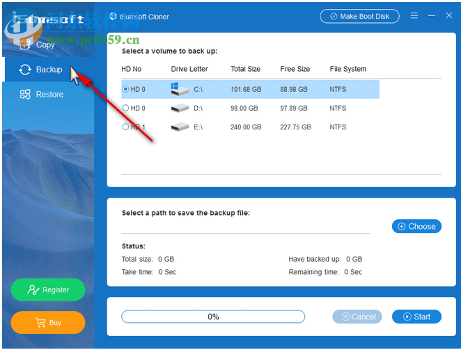 iSumsoft Cloner(系统分区备份软件) 3.1.1 免费版