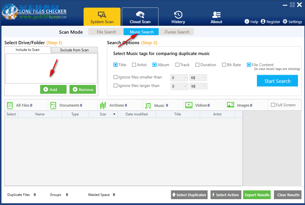 重复文件搜索软件(Clone Files Checker) 5.4 官方版