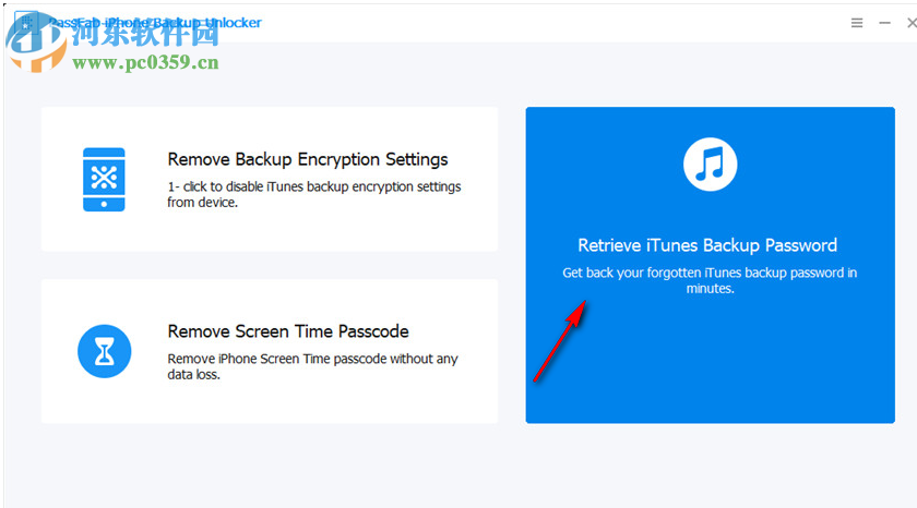 Passfab iPhone Backup Unlocker(苹果备份解锁工具) 2.4.0.1 官方版