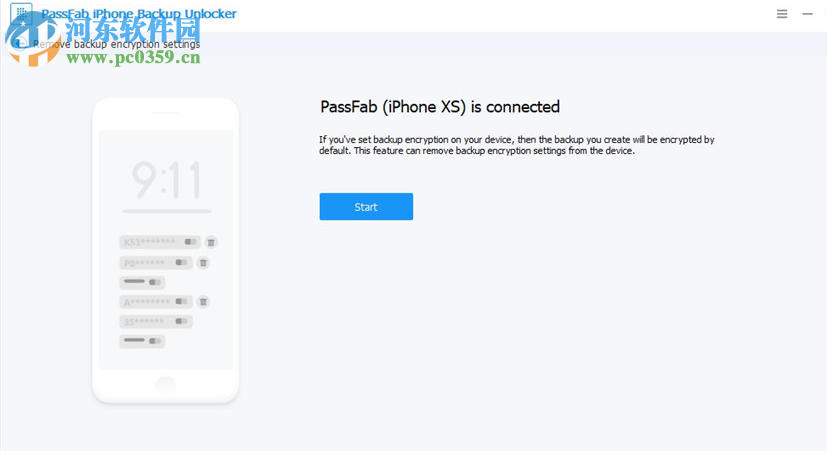 Passfab iPhone Backup Unlocker(苹果备份解锁工具) 2.4.0.1 官方版
