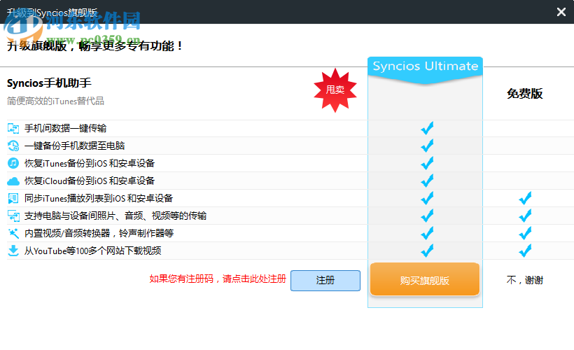 Anvsoft SynciOS Pro(IOS手机管理软件) 6.6.2 免费版