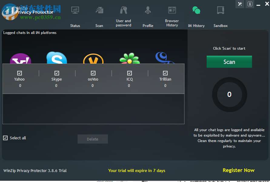 WinZip Privacy Protector(隐私保护工具)