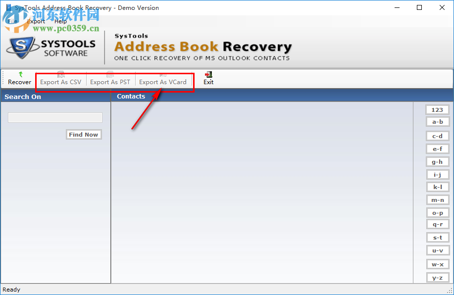 SysTools Address Book Recovery(通讯簿恢复软件) 2.0 官方版