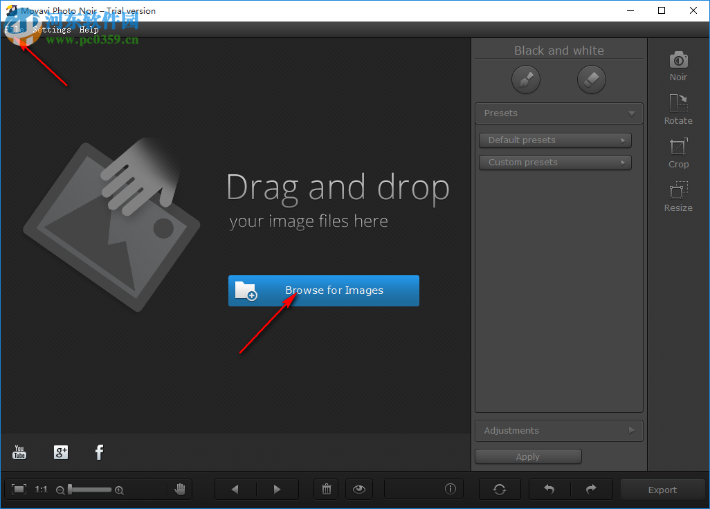 Movavi Photo Noir(照片转黑白软件) 1.0.1 官方版
