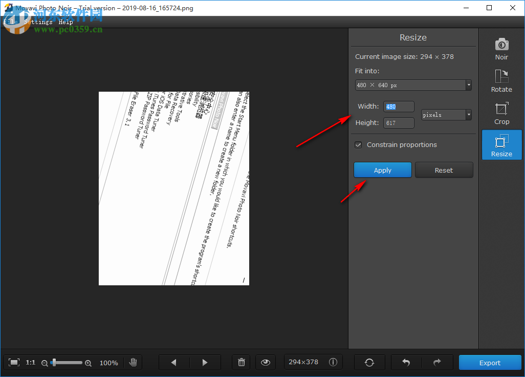 Movavi Photo Noir(照片转黑白软件) 1.0.1 官方版