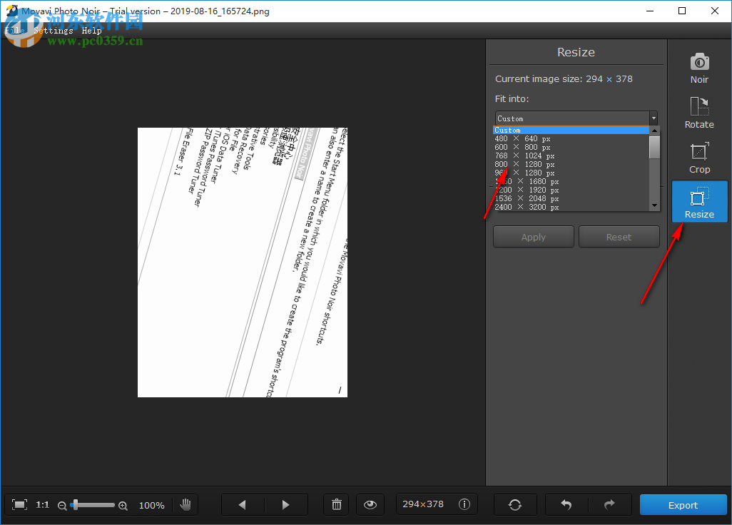 Movavi Photo Noir(照片转黑白软件) 1.0.1 官方版
